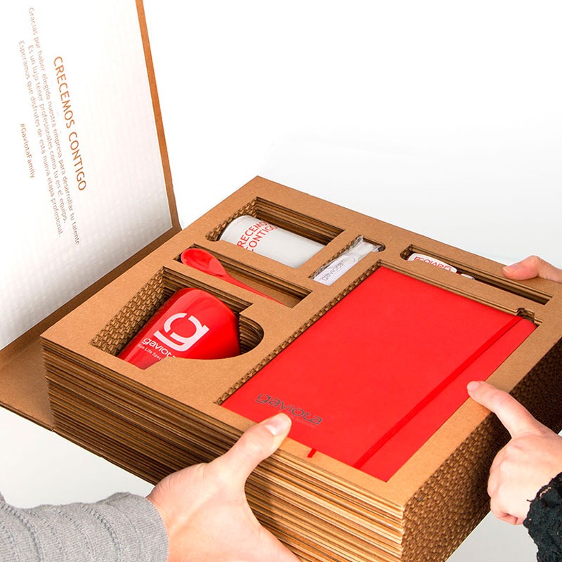 Welcome packs y packaging sostenibles