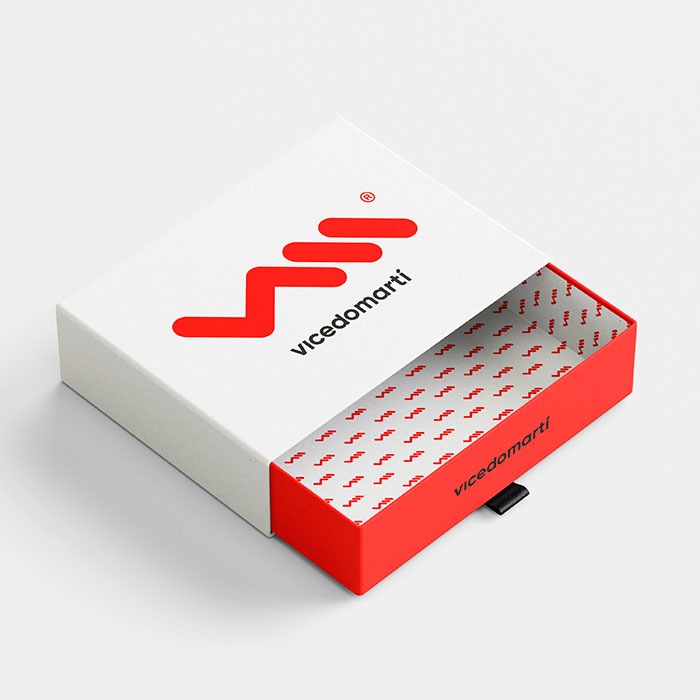 Rediseño y aplicación de marca en packaging de Vicedo Martí