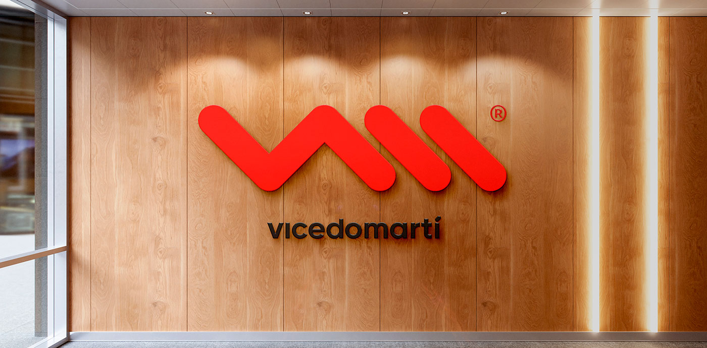 Rediseño y aplicación de marca de Vicedo Martí